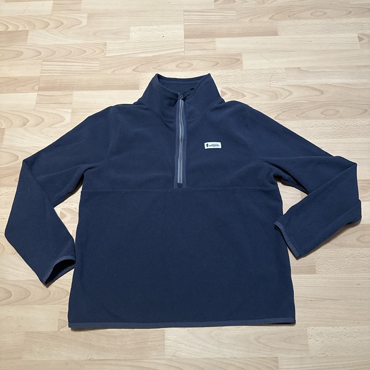 Cotopaxi Amado Womens XL Pullover Fleece Half Zip Blue
