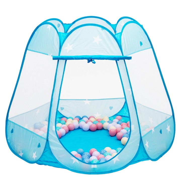 Kid Outdoor Indoor Princess Play Tent Playhouse Ball Tent Blue