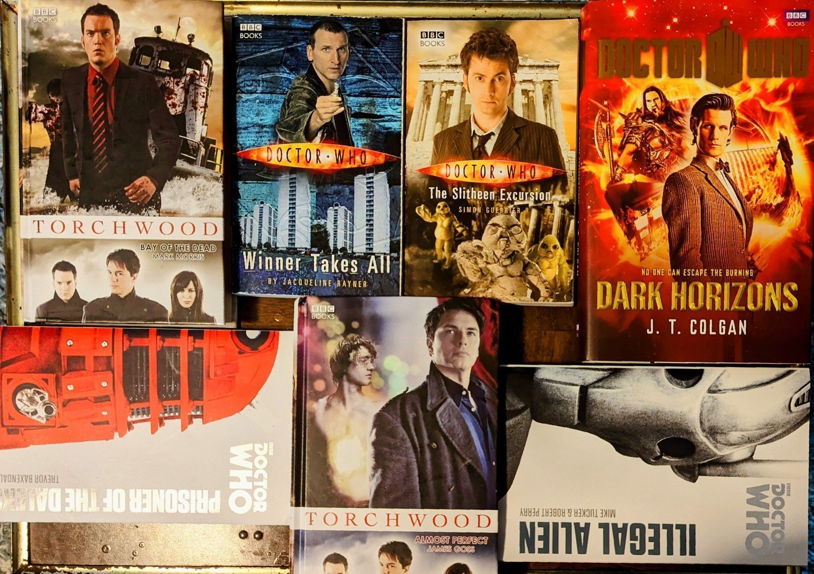Lot / Bundle of 7 Doctor Who books