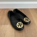 Tory Burch Claire Ballet flats in black and gold