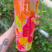 Starbucks Mexico Floral Tropical Stainless Steel Tumbler