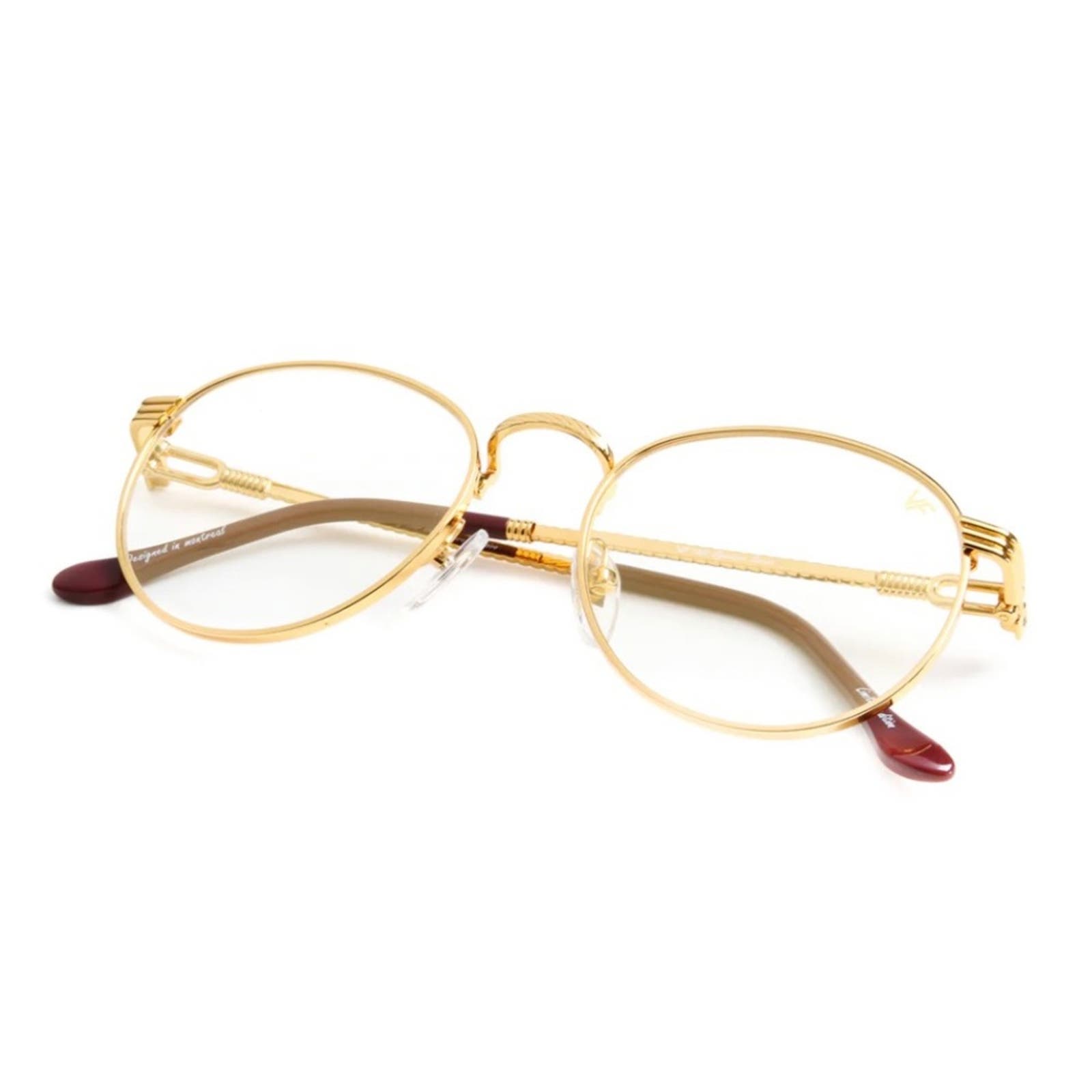 VINTAGE FRAMES • Limited Edition 18k Signature Series Round Prescription Glasses
