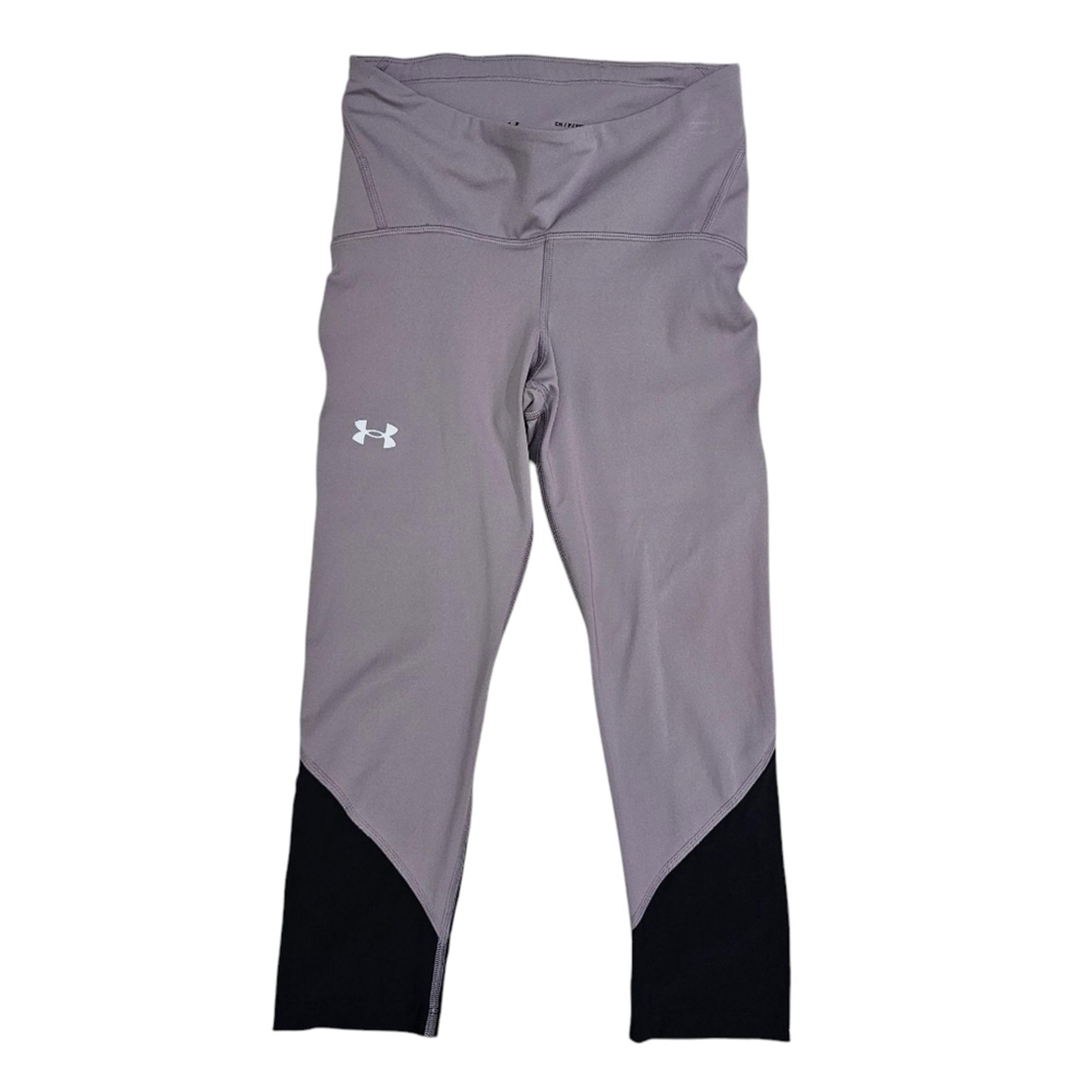 Under Armour Purple Compression 3/4 Heatgear Leggings Women's Size S Athletic