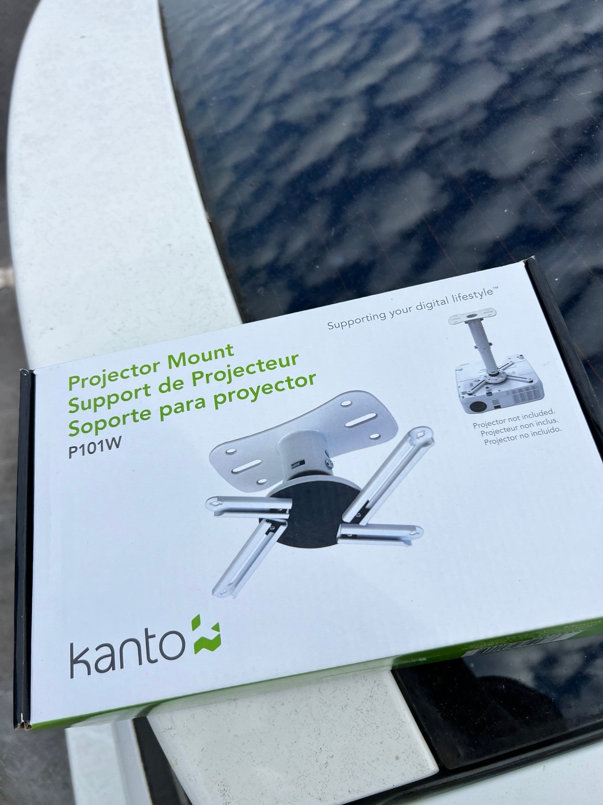 Projector ceiling mount (Kanto)