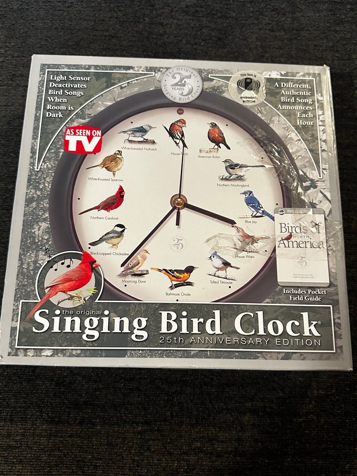 The Original Singing Bird Clock 25th Anniversary Edition As Seen On TV
