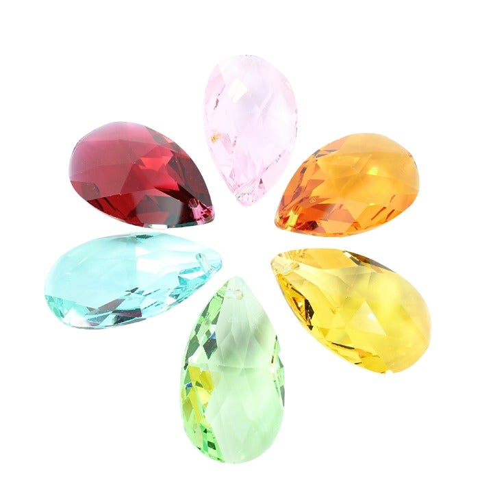 6 - 8721 Swarovski Crystal Chandelier Pendants Multi Color