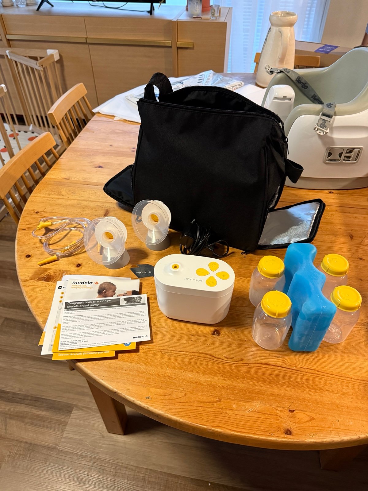 Medela Pump in Style with MaxFlow complete travel bag set