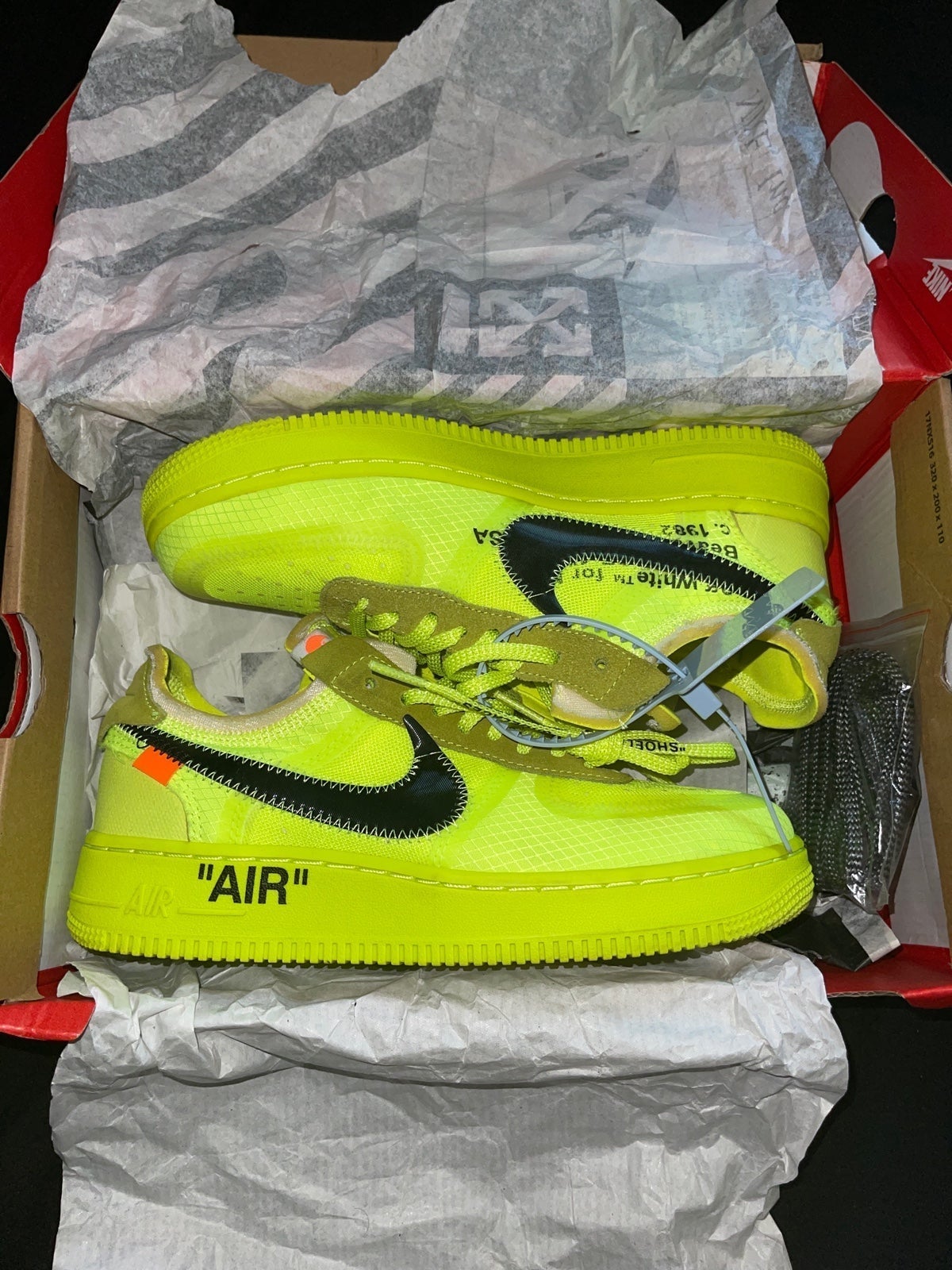 Off-White X Air Force 1 Low ‘Volt’