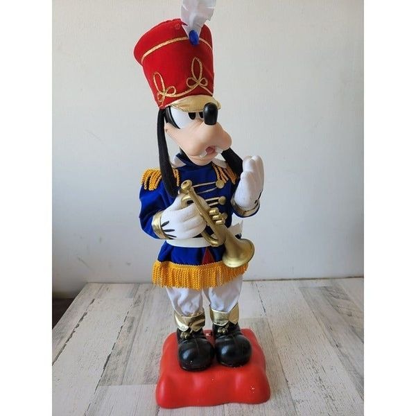 Telco goofy band trumpet motion at vintage Xmas rare