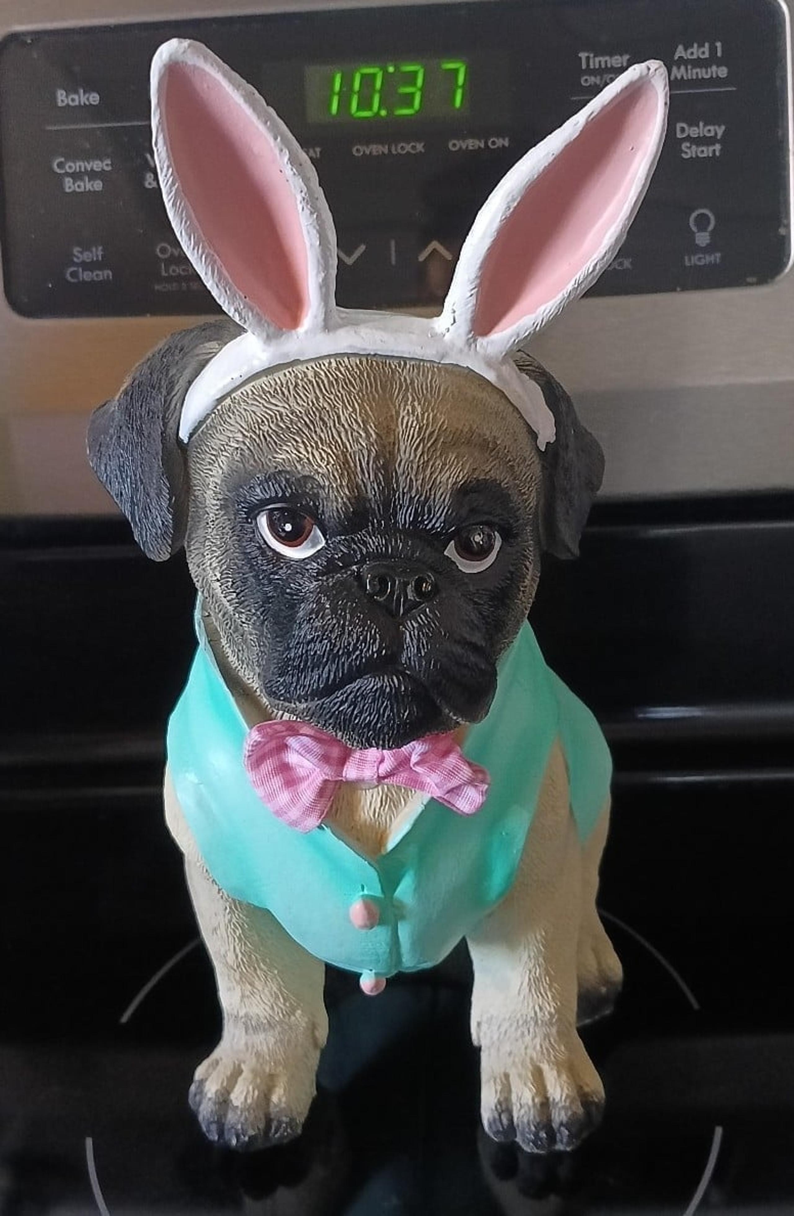 Pug Easter Decor