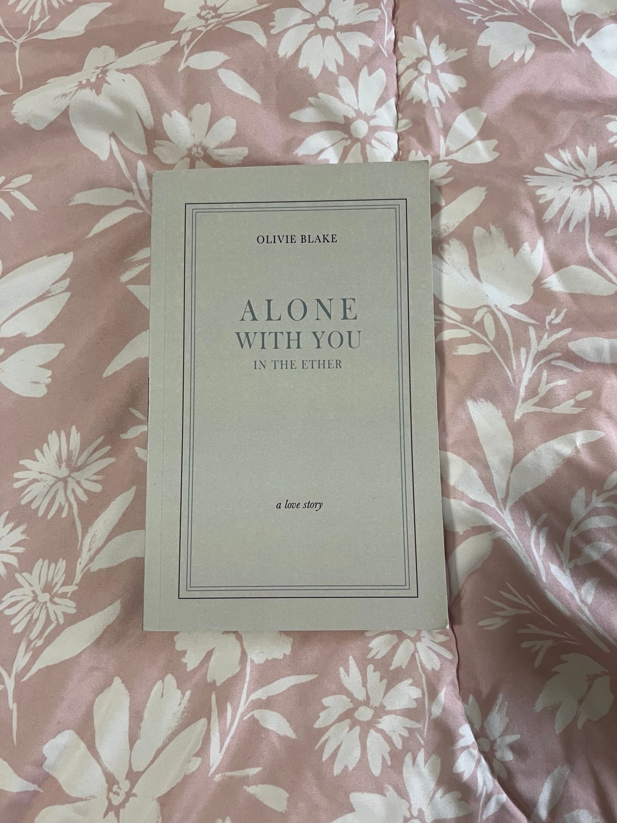 Alone with you in the Ether OOP