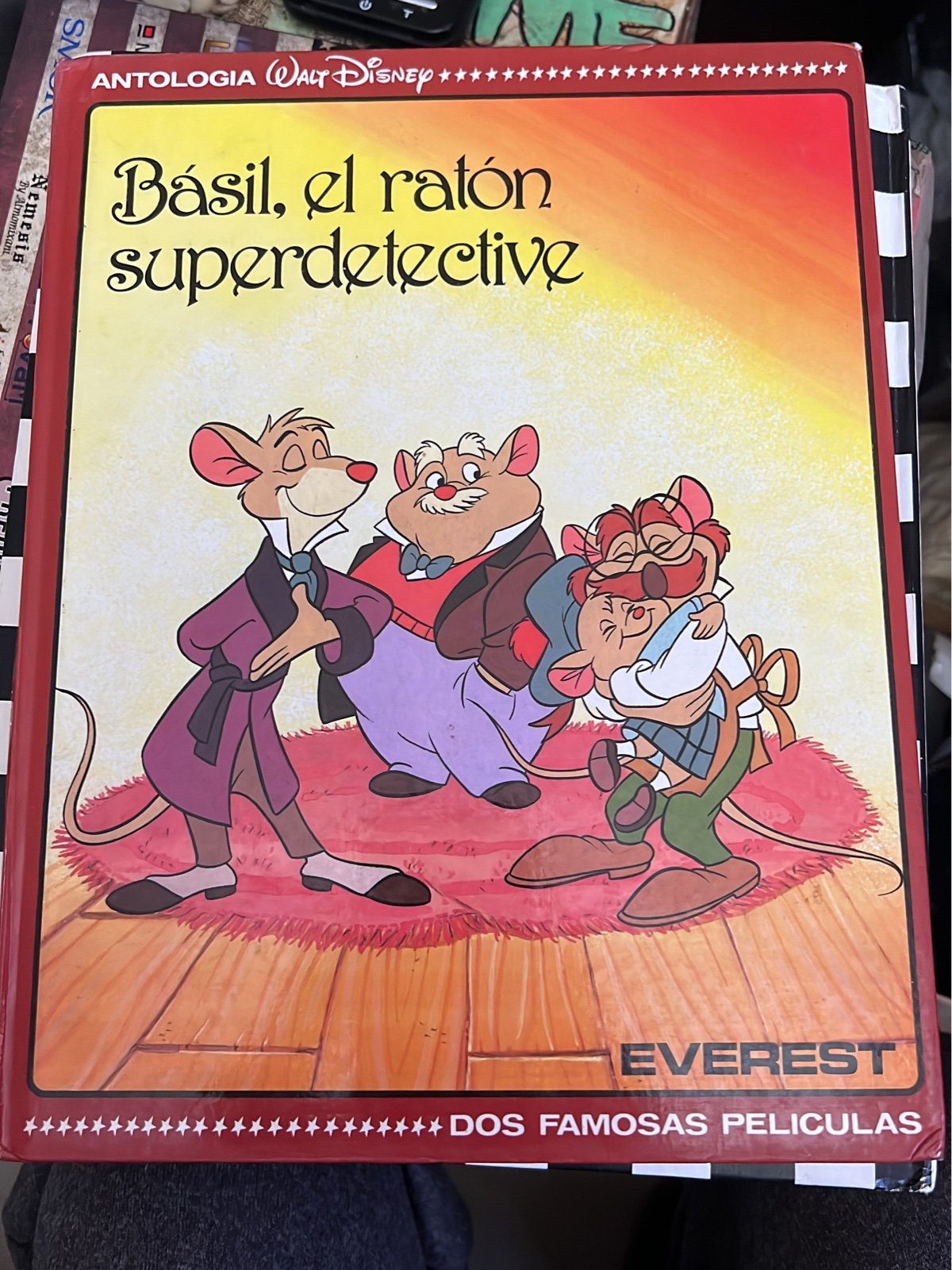 Walt Disney Everest Basil el raton superdetective