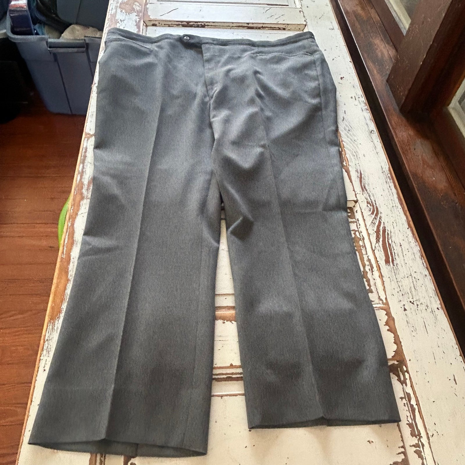 Vintage 1980’s Sansabelt Pants Slight Bell Bottom Super Retro Cool