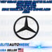 V177 Sedan Mercedes MATTE BLACK Star Emblem Rear Trunk Lid Logo Badge AMG A220