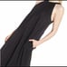 Lewit Black Halter Wide Leg Jumpsuit With Pockets Elegant Formal Size 8