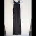 Lewit Black Halter Wide Leg Jumpsuit With Pockets Elegant Formal Size 8