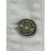 Susan Graver Jean Jacket Women White Small Cropped Raw Hem
