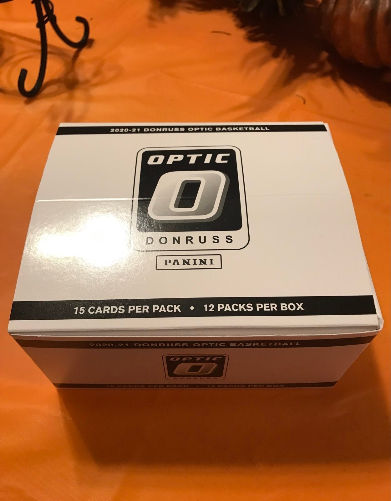 2020-21 Optic NBA Basketball Cello Box 15 Cards Per Pack / 12 Packs Per Box
