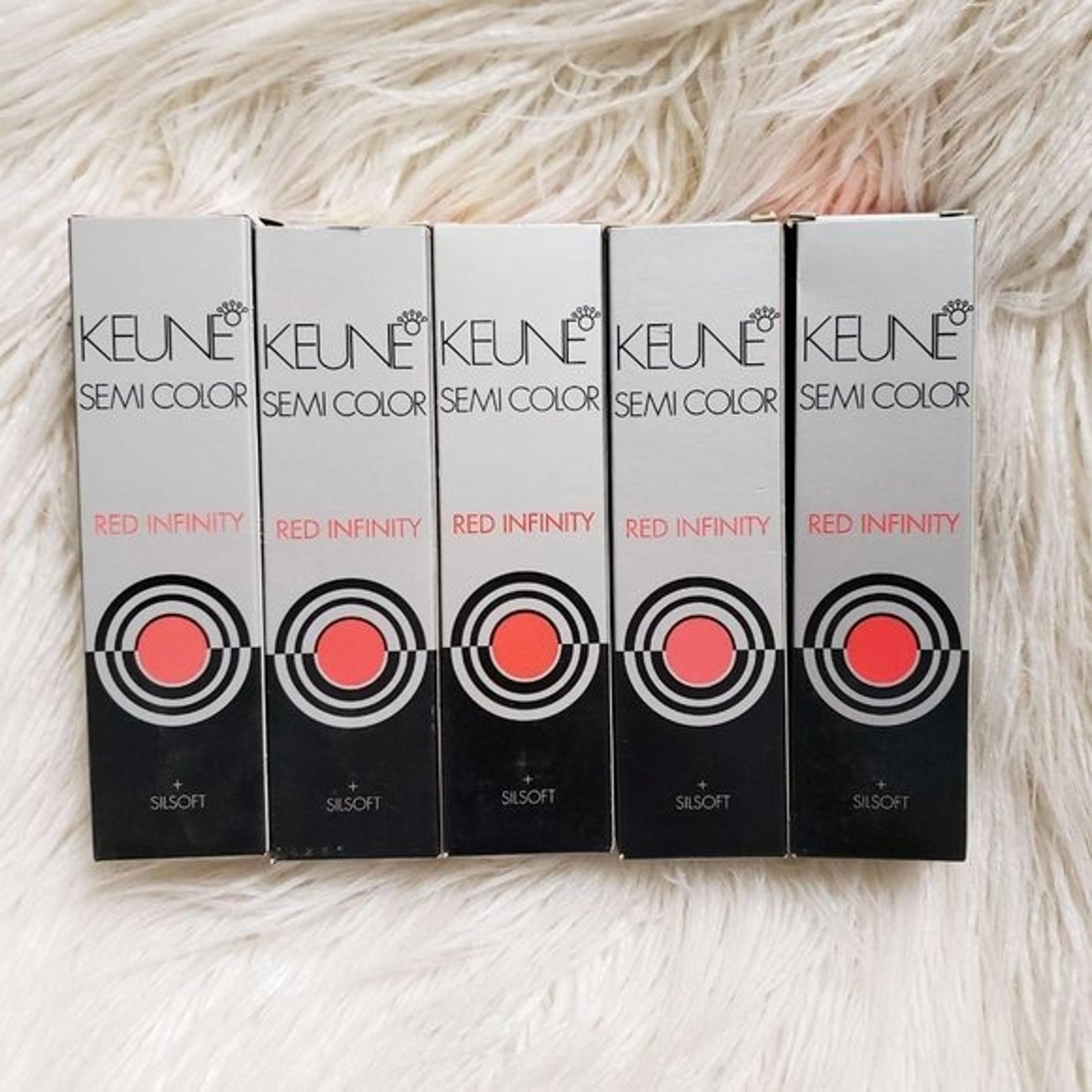 Semi RED INFINITY Series -Lot of 5 - Keune