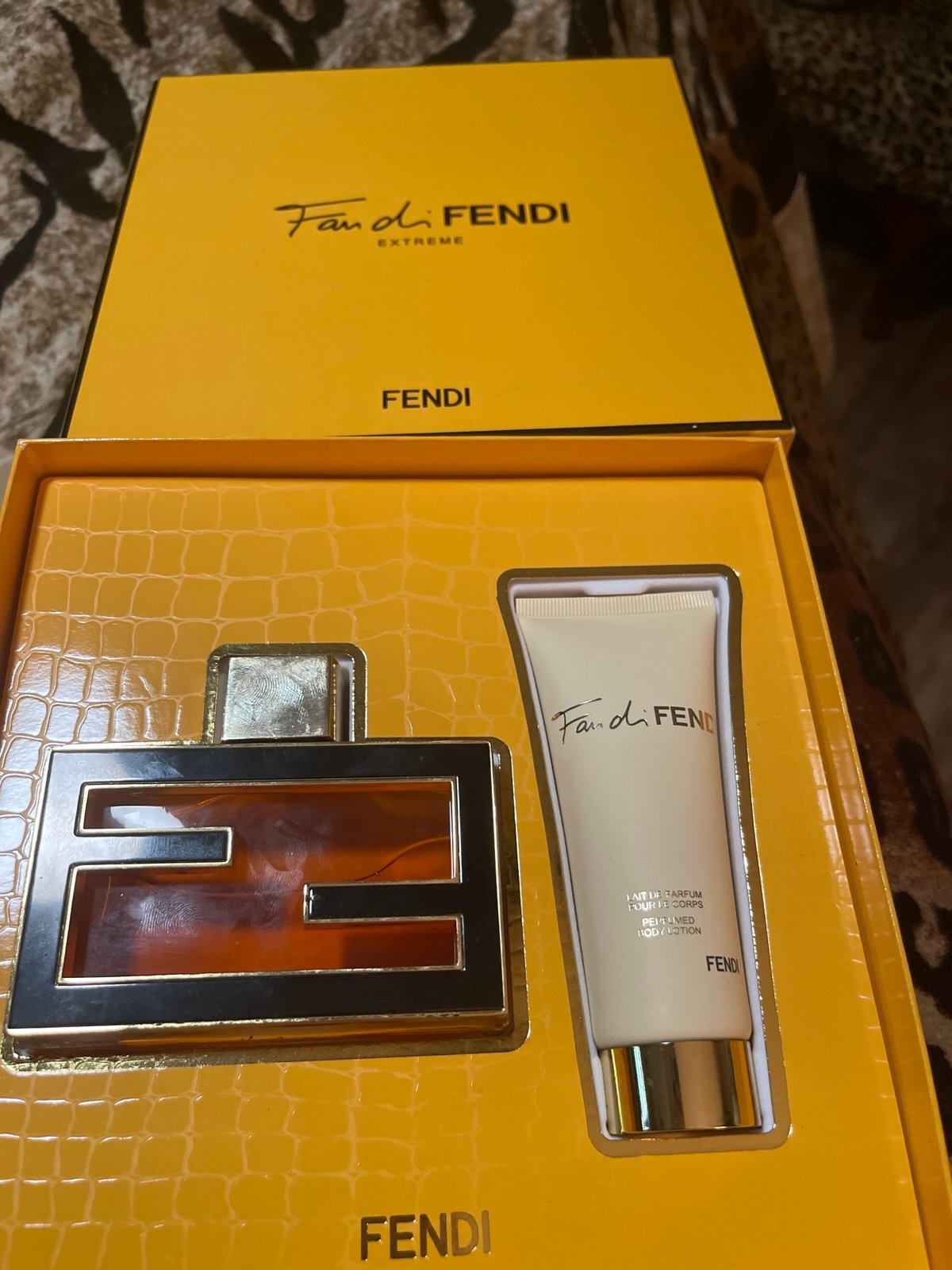 FENDI. FENDI EXTREME GIFT SET 3.4 PARFUM / lotion