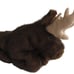 VTG 1980 Brown Moose Country Critters Hand Puppet Plush Stuffed Toy 20 USA MADE