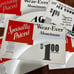 Lot of Vintage Wear-Ever Cookware Cardboard Ads 1950s