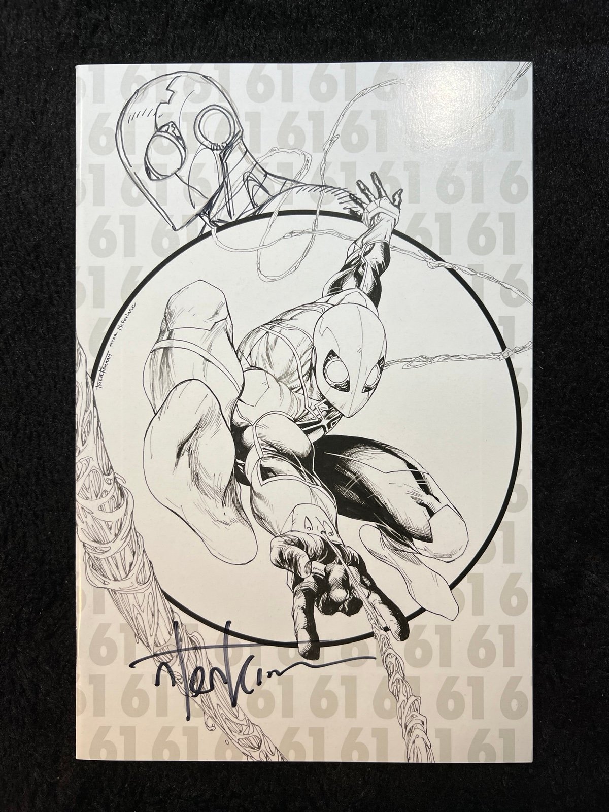 Amazing Spider-Man Signed and Remarked by Tyler Kirkham