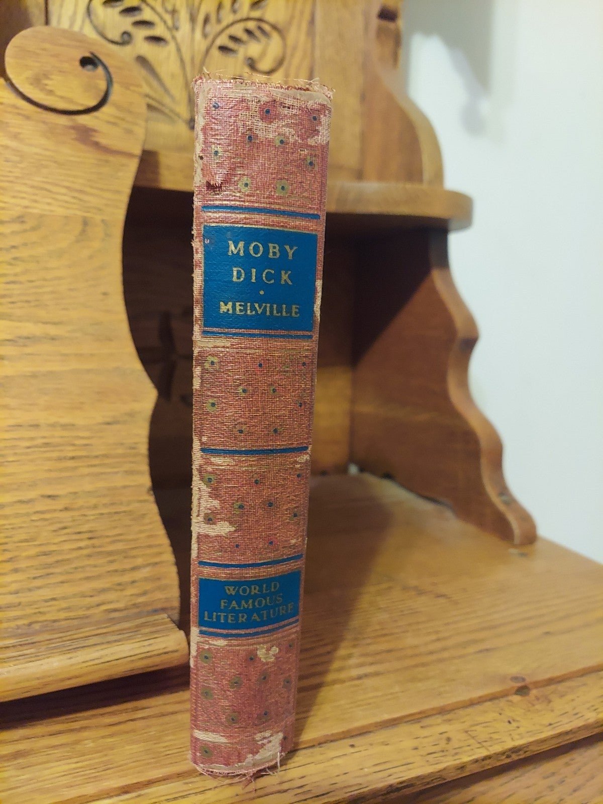 MOBY DICK OR THE GREAT WHITE WHALE BY HERMAN MELVILLE LIBRARY PUBLICATIONS NY