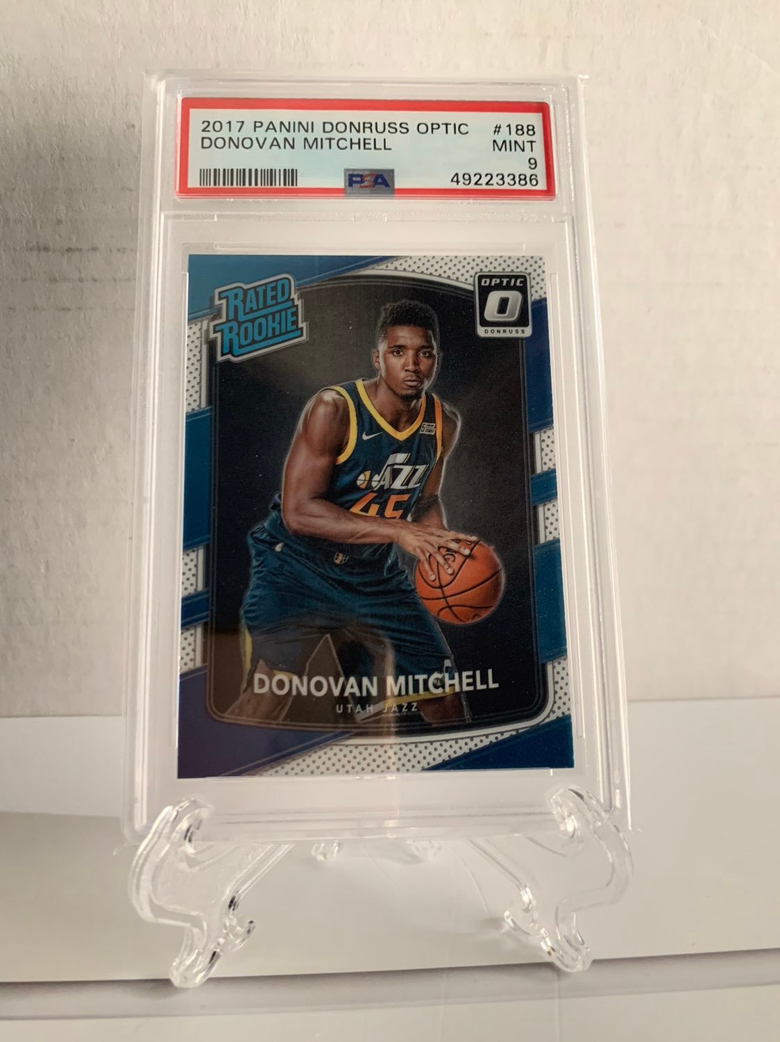 2017 Donovan Mitchell RC PSA 9