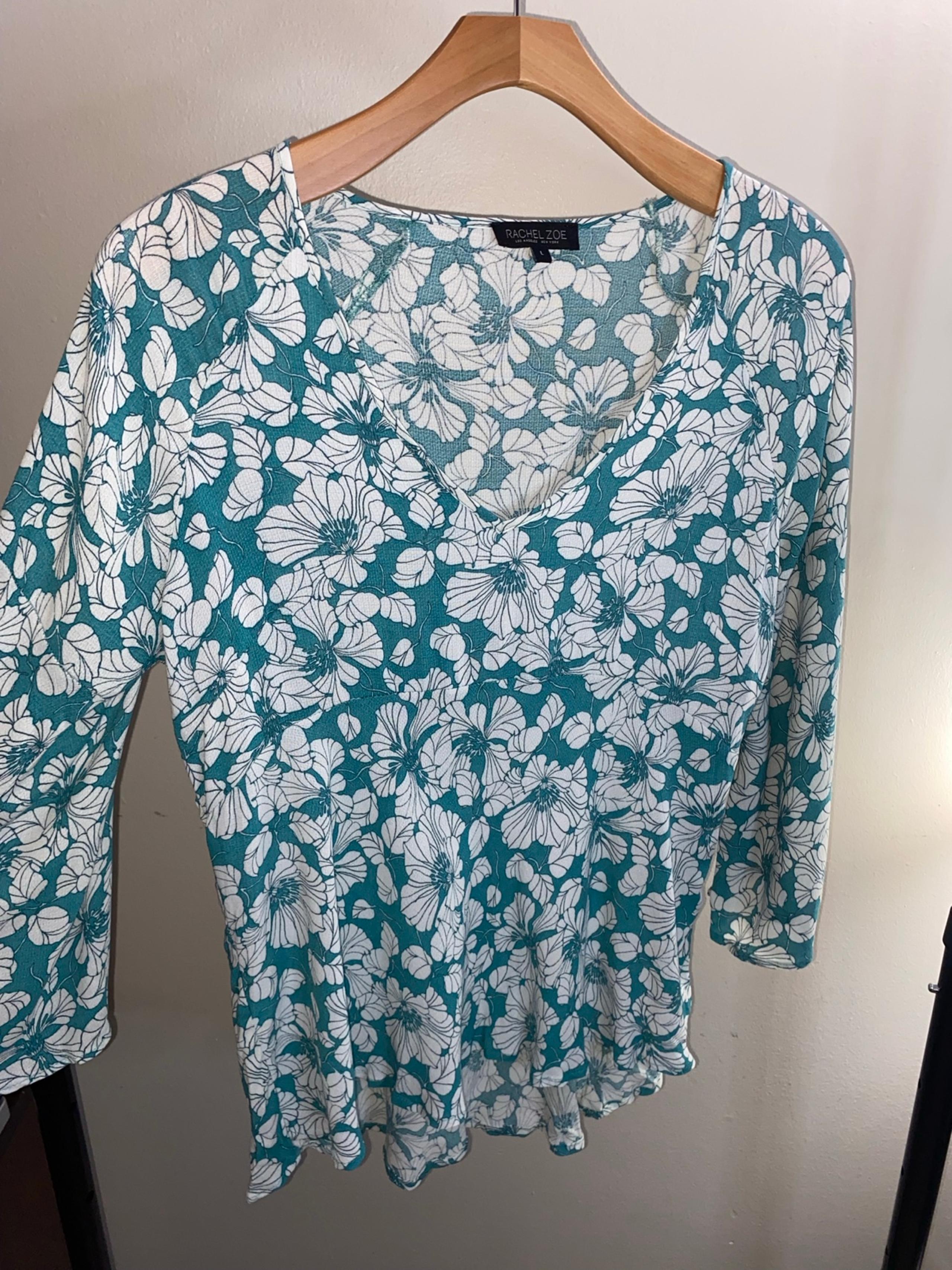 Rachel Zoe gorgeous floral blouse