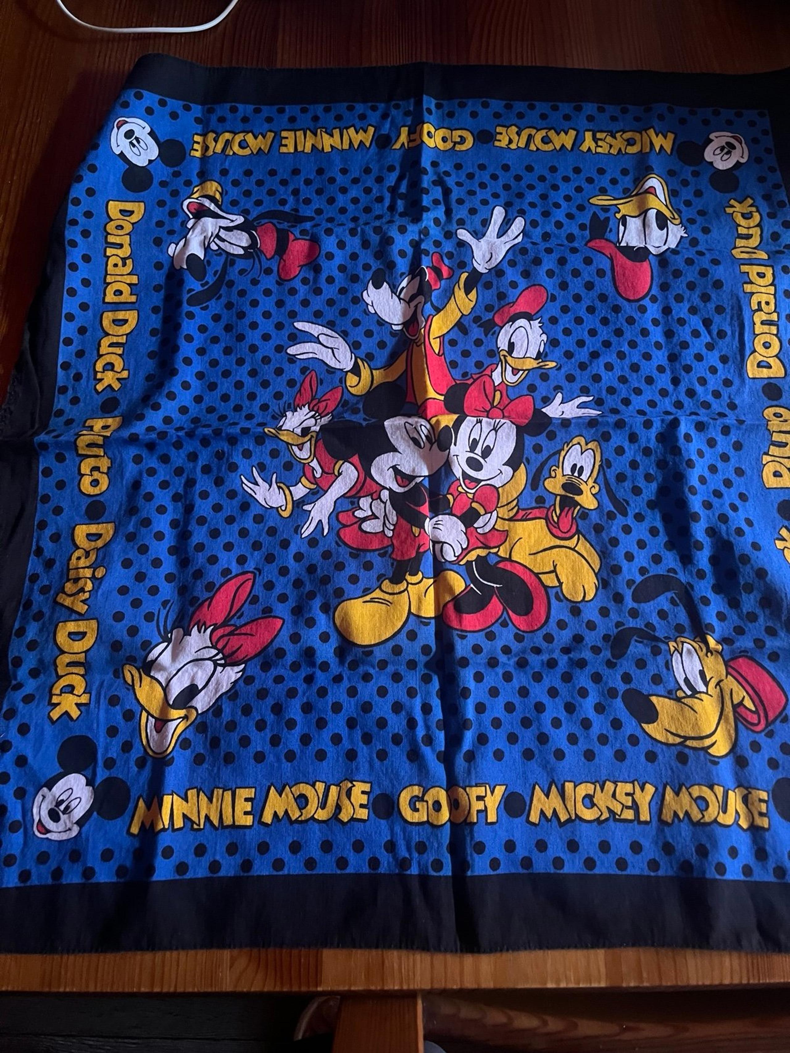 Vintage!  Walt Disney Mickey Mouse & Friends Bandana
