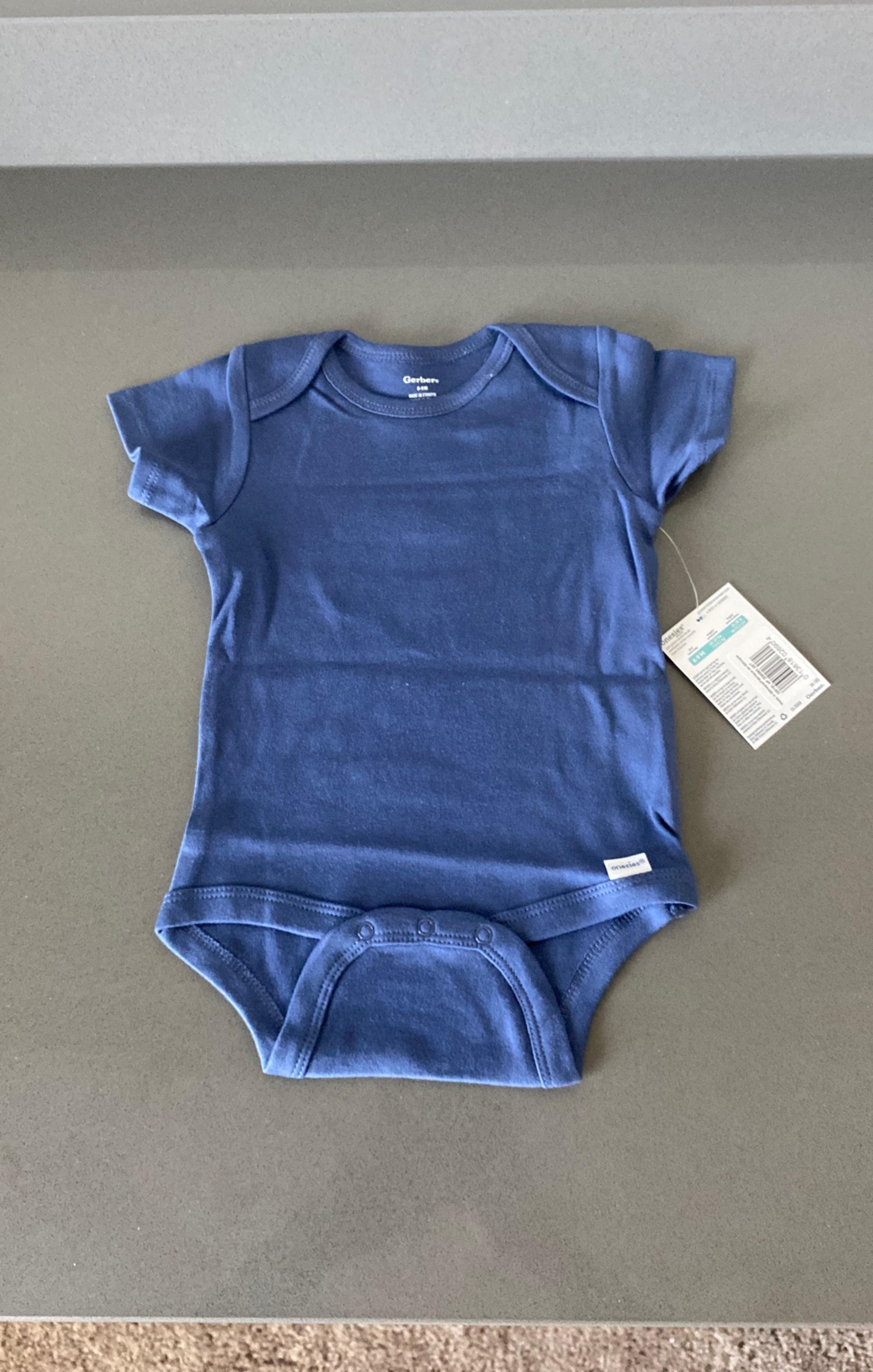 New 5pc Onesies 6-9 M