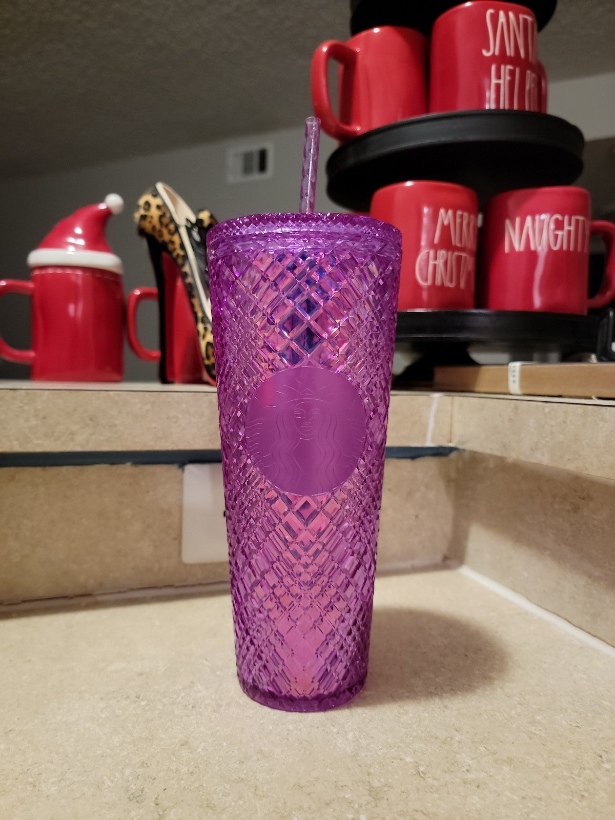 Starbucks Pink Jeweled Venti Tumbler