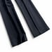 Good condition Lanvin en Bleu frill ribbon design suit set up, black.
