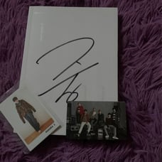 monsta x signed album