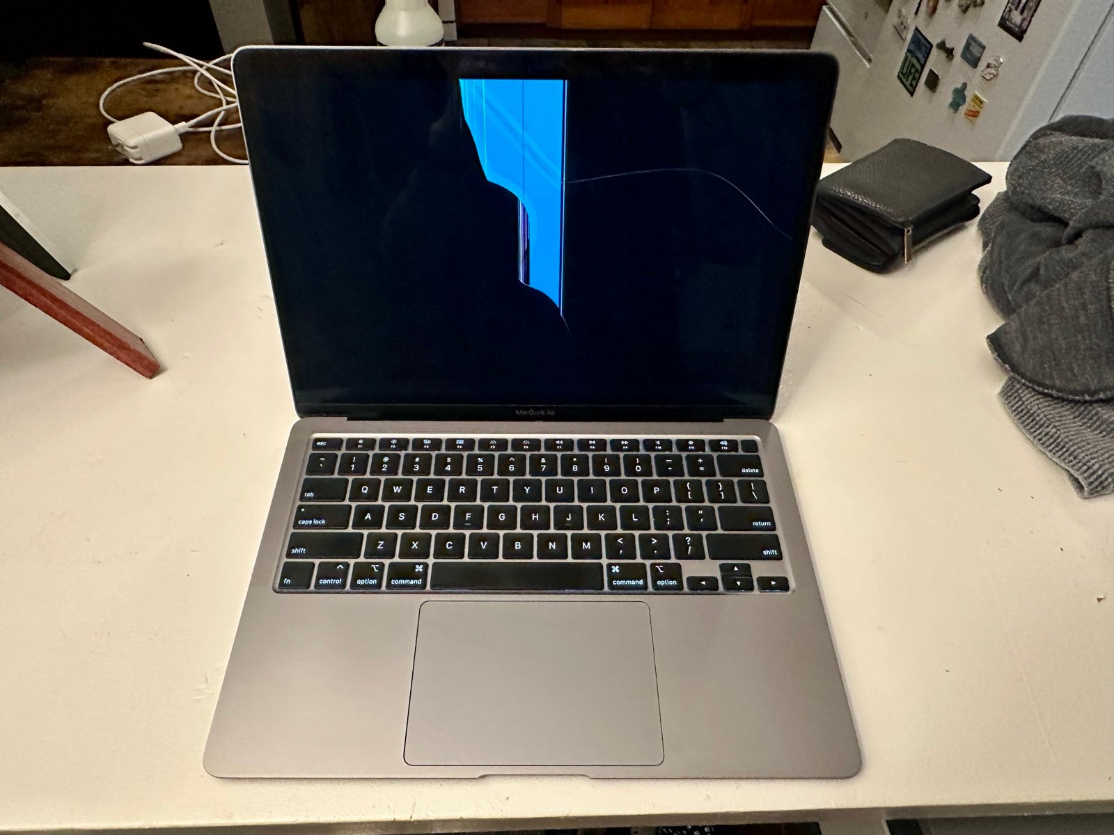 MacBook Air, still works screen broken