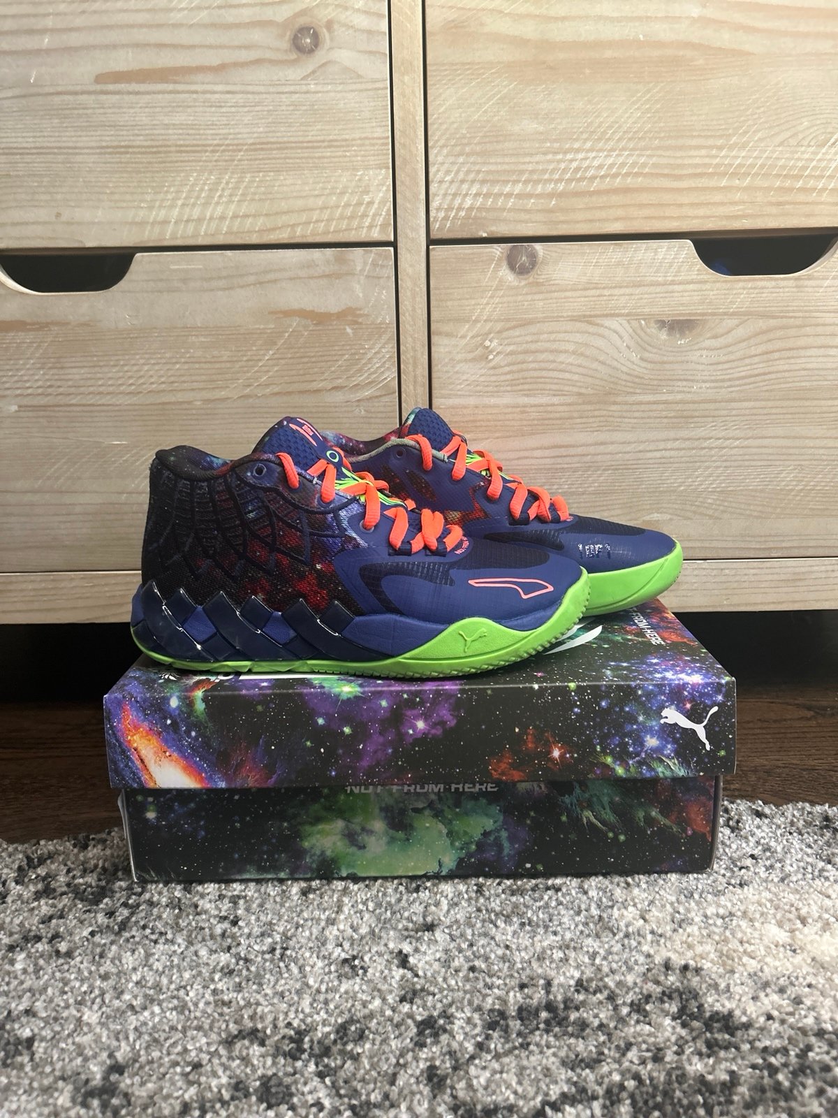 LaMelo Ball 1 of 1 not from here edition basketball shoes