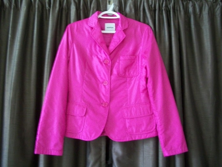 Aspesi Light Raspberry Thermore Blazer