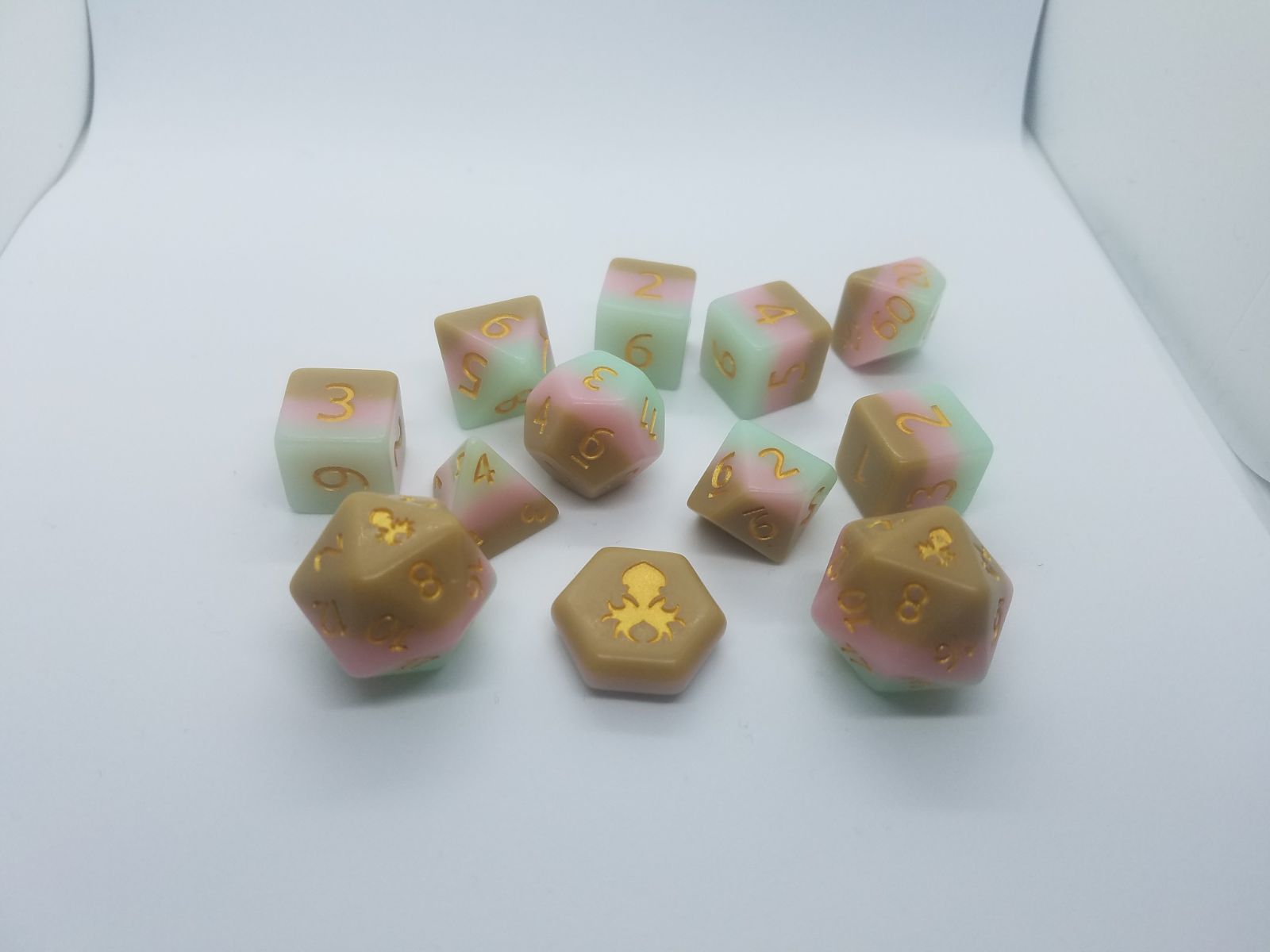 Kraken spumoni dice set 12pc OOP
