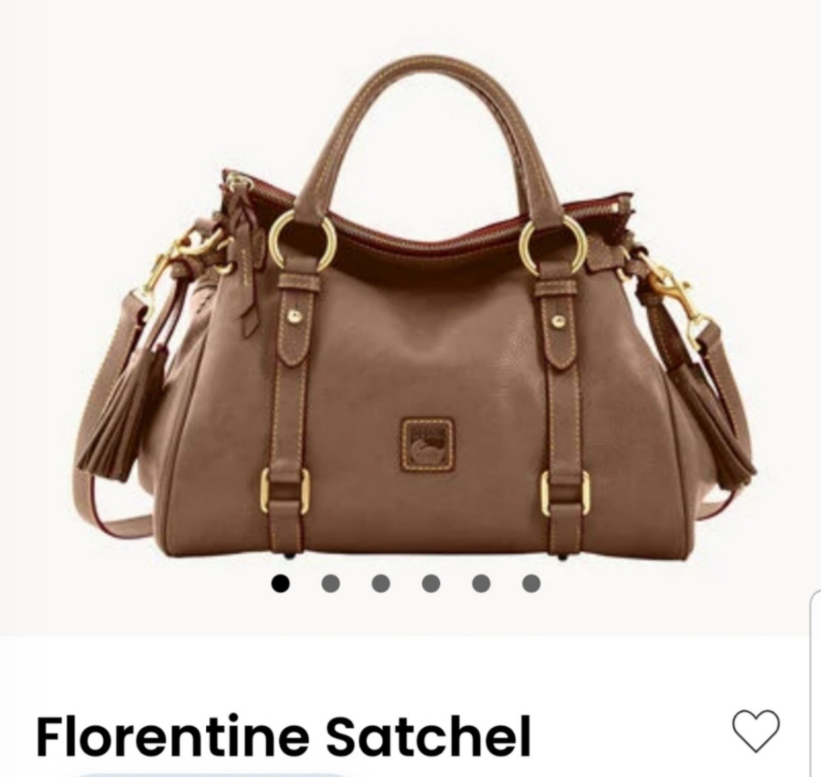 NWOT Dooney & Bourke Satchel Purse