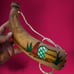 Mexican Hand Painted Leather Wrapped Alcohol Flask / Canteen Unique Evite Cruda