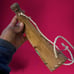 Mexican Hand Painted Leather Wrapped Alcohol Flask / Canteen Unique Evite Cruda