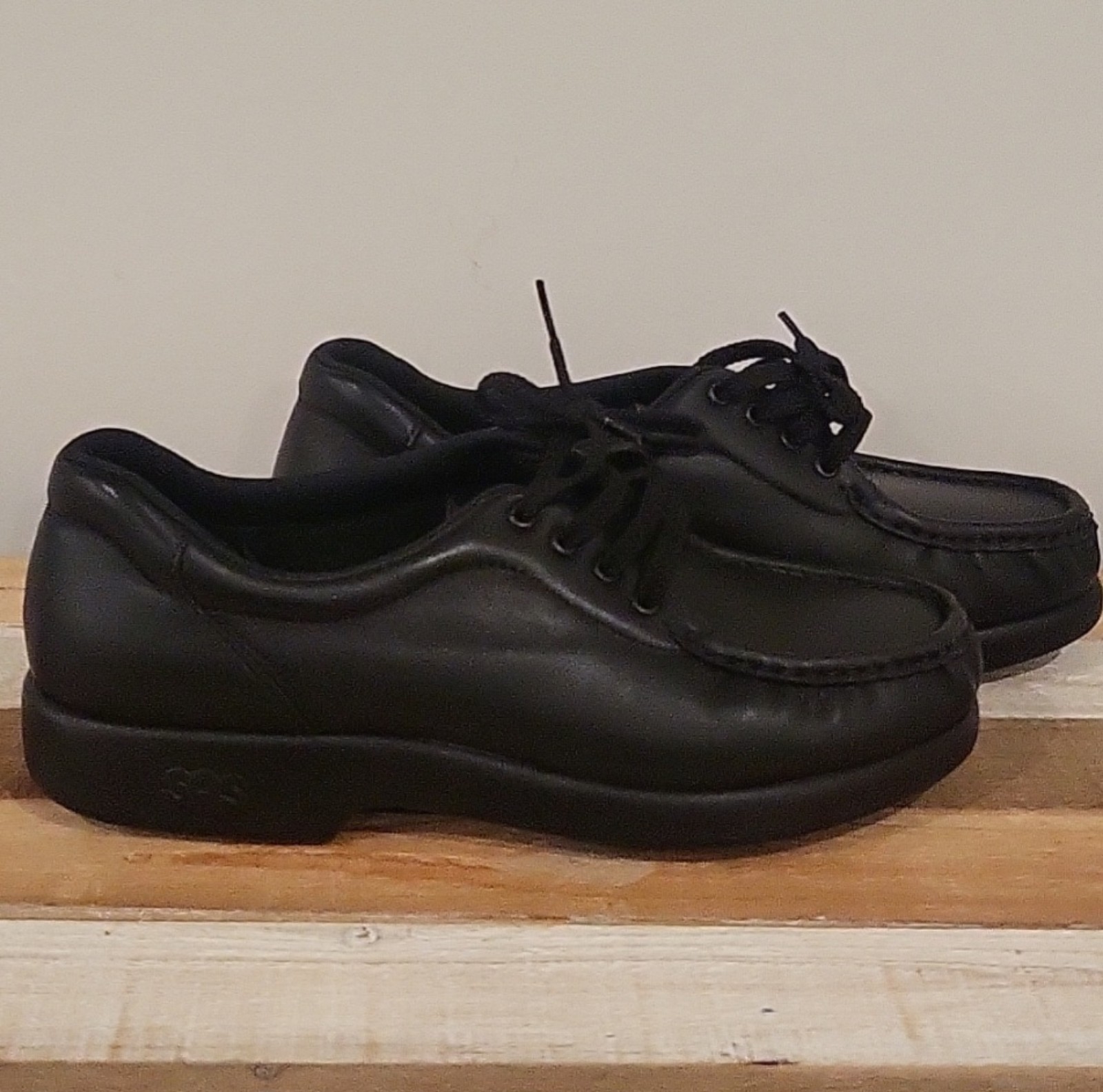 SAS Take Time Black Women Lace Up Shoes  Size 8 M