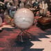 Pink chalcedony sphere