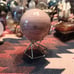 Pink chalcedony sphere