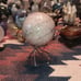 Pink chalcedony sphere