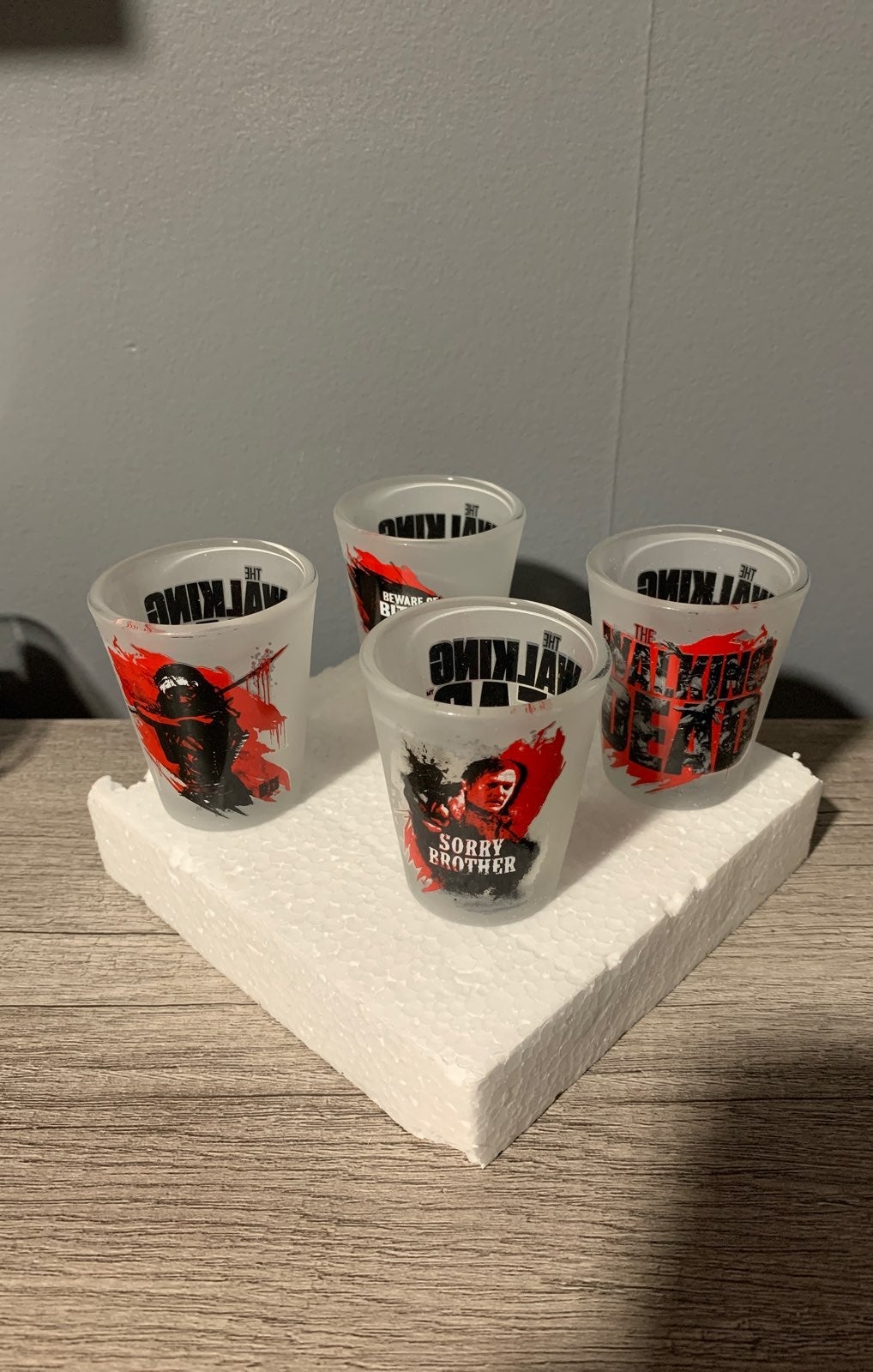 best quality Walking Dead Shot Glass Vintage & collectibles best quality Walking Dead Shot Glass Vintage & collectibles