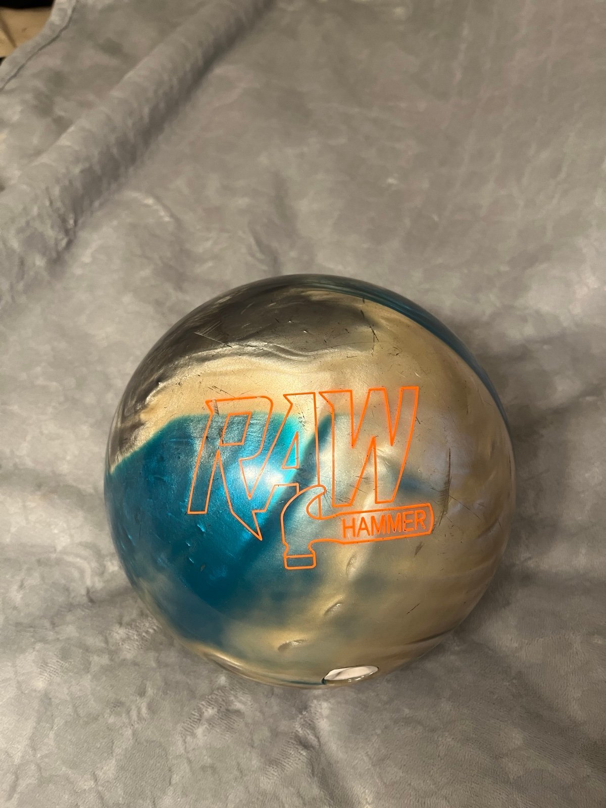 Hammer Raw Pearl 14Lb-Bowling Ball