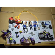 Huge Lot Of Biker Mice From Mars Motorcycles & Weapons & More