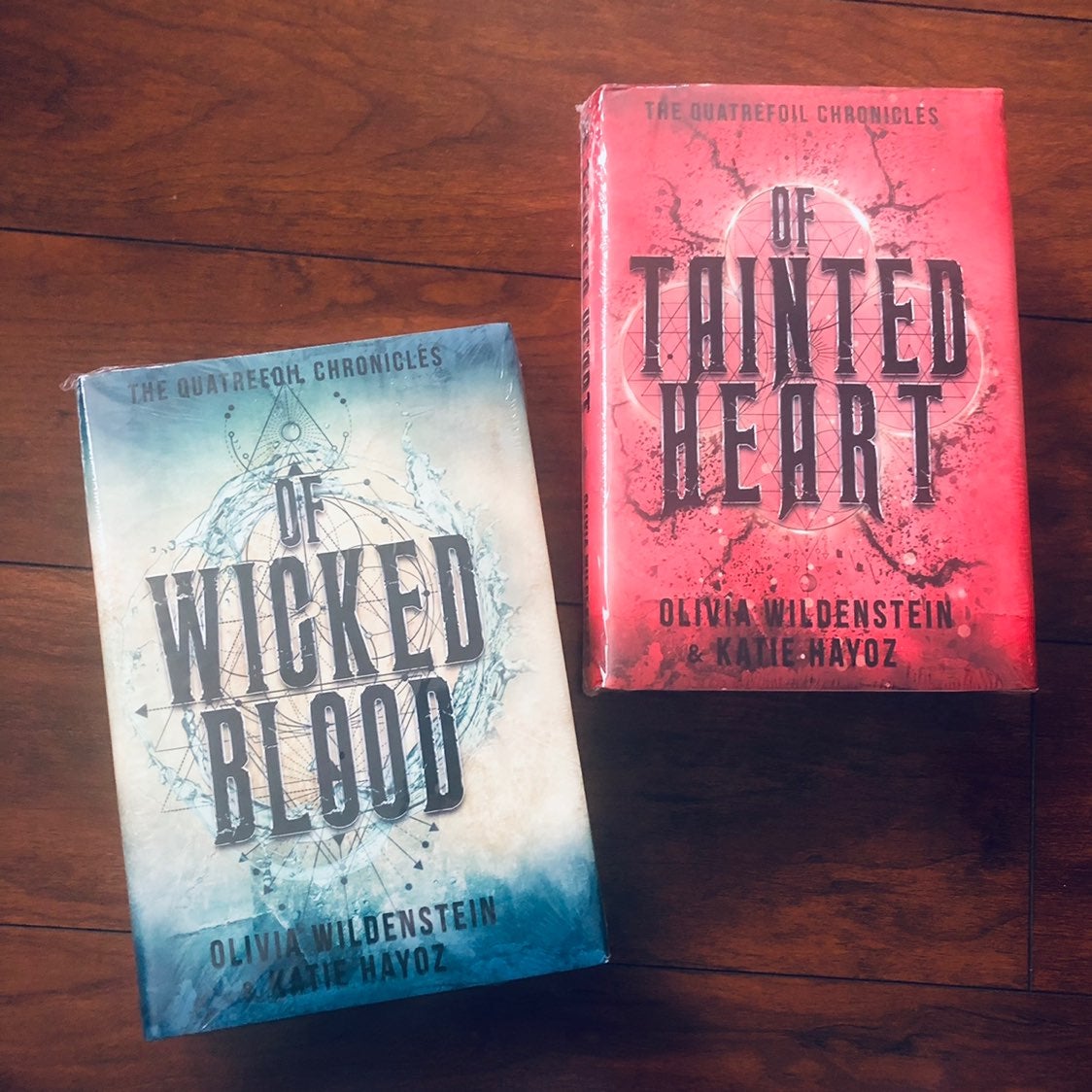 Exclusive Signed Deluxe Edition Set Of Wicked Blood and Tainted Heart